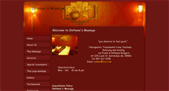 Desktop Screenshot of onthanamassage.us